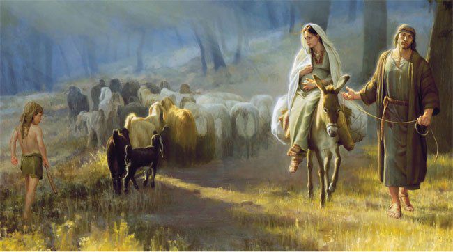 marry-on-donkey-and-joseph-travel-to-judia