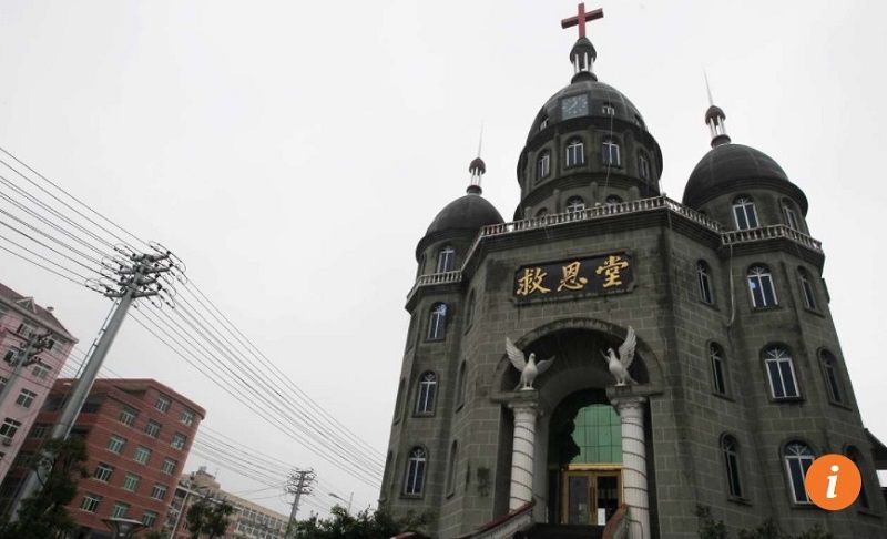 Các camera giám sát đã được lắp đặt tại mọi nhà thờ ở Ôn Châu. Ảnh: Simon Song